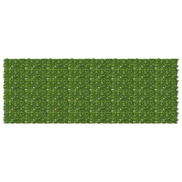 vidaXL Balkonscherm met bladeren Groen en Geel 400 x 150 cm, Verzenden, Nieuw