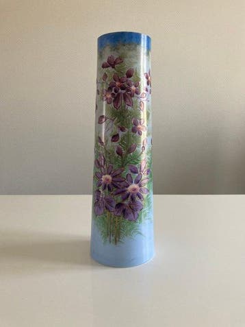 Bohème - Vaas - Opaline glas - Eind negentiende eeuw, begin, Antiquités & Art