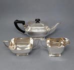 Theeservies (3) - Unused - Verzilverd - Art Deco circa 1930, Antiek en Kunst
