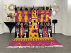 Berber, Grand tapis Azilal coloré – Motifs artistiques
