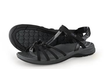 Teva Sandalen in maat 40 Zwart, Verzenden, Zwart, Sandalen of Muiltjes, Zo goed als nieuw