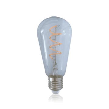 LED FILAMENT E27 EDISON DIMBAAR CLEAR 4W, Verzenden, Nieuw