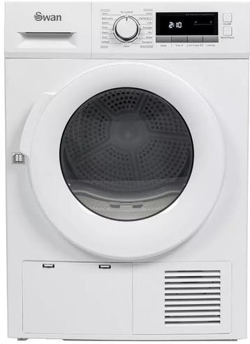 Swan STC75110W - Condensdroger - 8 kg - Energieklasse B, Ophalen of Verzenden, Nieuw