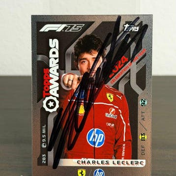 Ferrari - Topps Awards 283 - Charles Leclerc - 2025 -, Nieuw