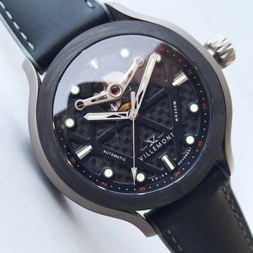 Villemont - Swiss Automatic - Limited Edition - Open Heart -