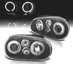 PHARES VOLKSWAGEN VW GOLF 4 97-03 LOOK R32 ANGEL EYES LED FO, Autos : Pièces & Accessoires, Verzenden