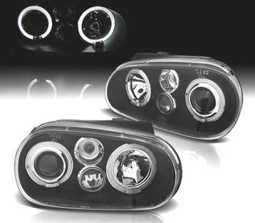 PHARES VOLKSWAGEN VW GOLF 4 97-03 LOOK R32 ANGEL EYES LED FO, Verzenden, Nieuw
