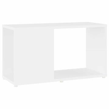 vidaXL Tv-meubel 60x24x32 cm bewerkt hout wit, Verzenden