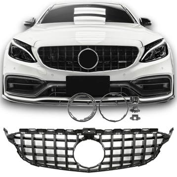 Sport Panamericana GT grille geschikt voor Mercedes W205 201, Autos : Divers, Accessoires de voiture, Verzenden