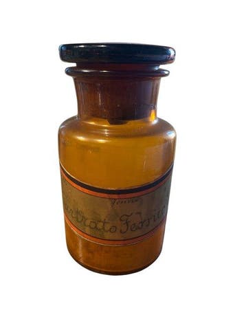 bottiglie farmacia - Apothekerspot (2) - urotropine - Glas -