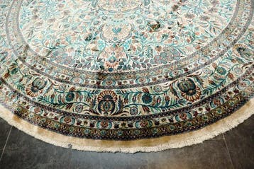 Tapis rond en soie Gohm - Tapis - 260 cm - 260 cm, Maison & Meubles, Ameublement | Tapis & Moquettes