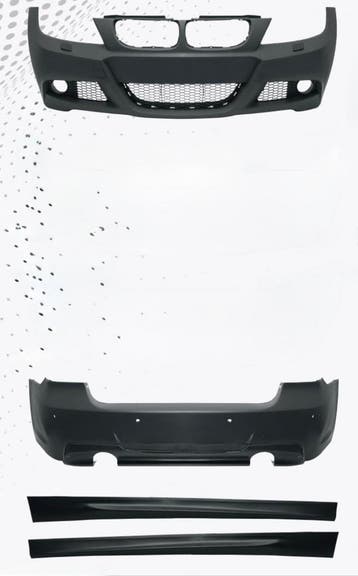 BMW E90 08-11 M-Tech bodykit – bumpers + sideskirts