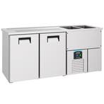 Vatenkoeler | PRO LINE | RVS | 2 Deuren | -2°C/+8°C |, Verzenden