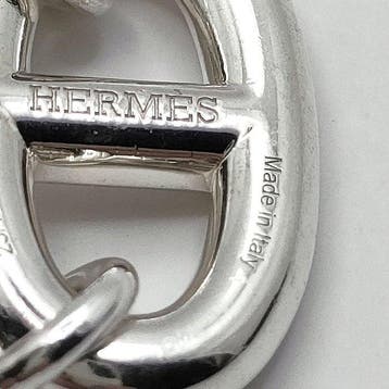 Hermès - Armband Zilver - ankerketting, Handtassen en Accessoires, Armbanden, Nieuw