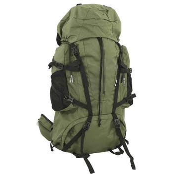 vidaXL Wandelrugzak 60 L oxford stof legergroen, Bijoux, Sacs & Beauté, Verzenden