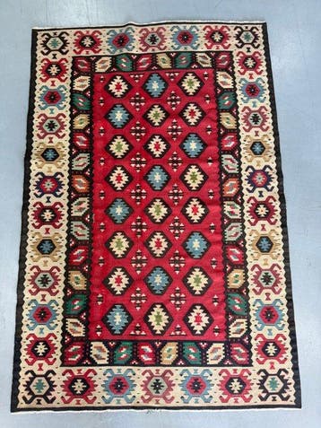 Kilim Pirotski - Tapijt - 188 cm - 127 cm, Nieuw