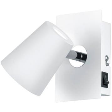 LED Wandspot Trion Narca - 6W LED, Warm Wit 3000K, Mat Wit A, Huis en Inrichting, Lampen | Wandlampen, Verzenden, Nieuw