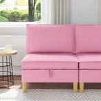 vidaXL Sofa met opslag Stof, Verzenden