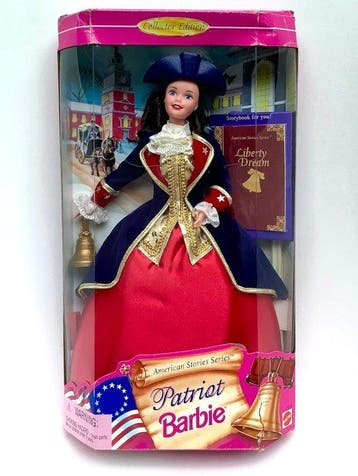 Mattel - Barbiepop Patriot American Stories Collection 1997