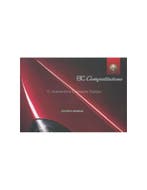 2008 ALFA ROMEO 8C COMPETIZIONE INSTRUCTIEBOEKJE ENGELS, Ophalen of Verzenden