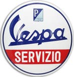 Vespa Servizio groot emaille, Verzenden, Nieuw