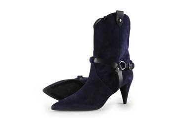 Strategia Cowboy laarzen in maat 40 Blauw, Kleding | Dames, Schoenen, Strategia, Zo goed als nieuw, Verzenden, Blauw
