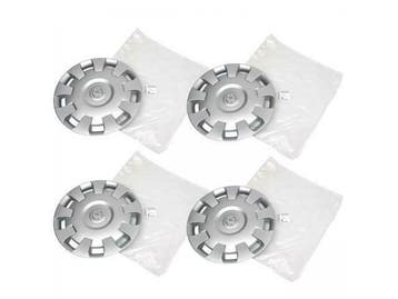 4x ORIGINELE GM Opel Wielkap Wielkap 16 Inch ZILVER 13209783, Auto-onderdelen, Banden en Velgen, Ophalen of Verzenden, Nieuw