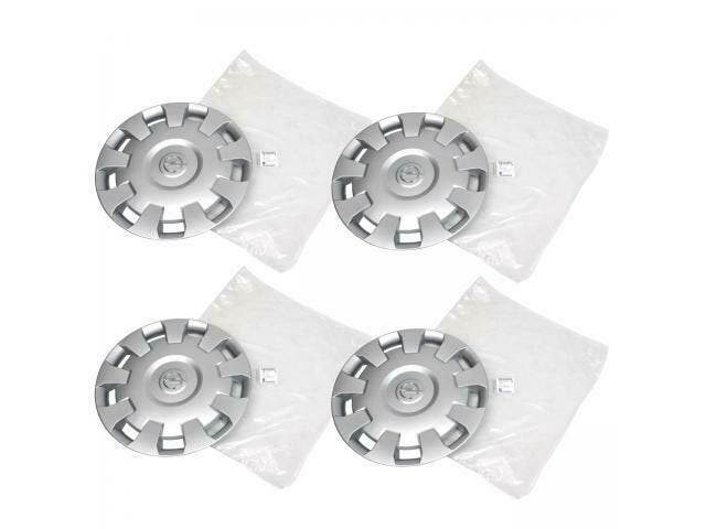 4x ORIGINELE GM Opel Wielkap Wielkap 16 Inch ZILVER 13209783, Autos : Pièces & Accessoires, Pneus & Jantes, Enlèvement ou Envoi