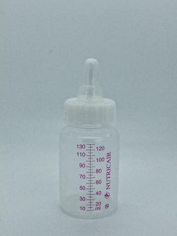 Cair Babyfles 130ml met drie-Standen Flessenspeen, Ophalen of Verzenden, Nieuw