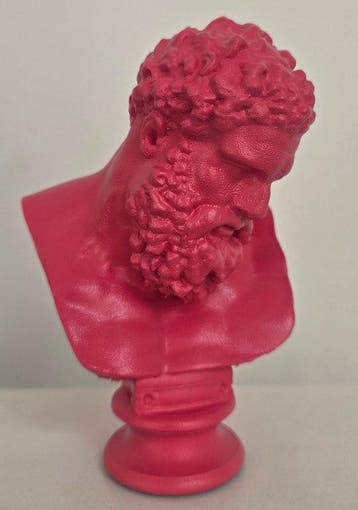 Buste, Héraclès, Rose Absolu Nicolas Clairval — 2026 - 12 cm, Antiek en Kunst
