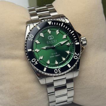 Gucci - Dive - Automatic - YA136363 - Homme - 2025 et, Nieuw