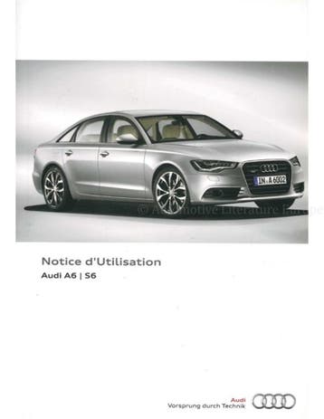 2014 AUDI A6 | S6 INSTRUCTIEBOEKJE FRANS, Ophalen of Verzenden
