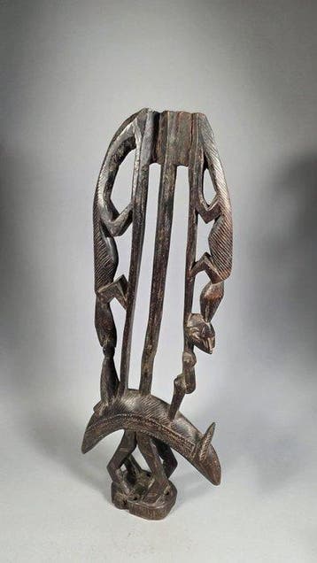 Houten cimier - Tiwara - Mali
