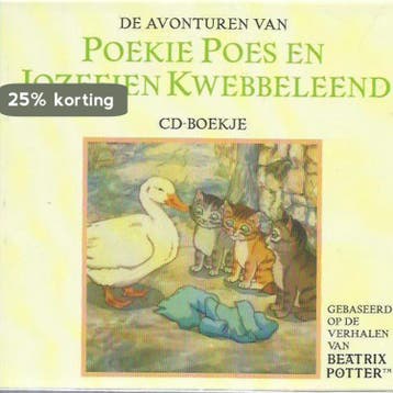 Poekie Poes & J.Kwebbeleend cd 9789054440338 Beatrix Potter, Verzenden, Gelezen, Beatrix Potter