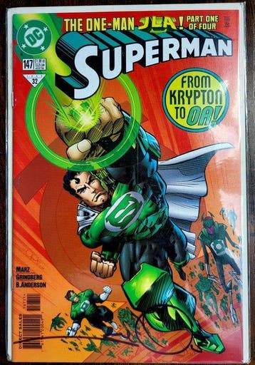 Lot 3 DC Comics Vintage 1990-2006 - Signed + COA and POA - 3