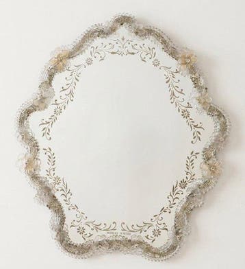 Spiegel - Muranoglas, Antiek en Kunst