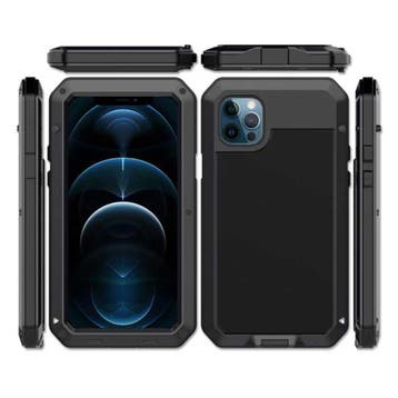 iPhone XS Max 360°  Full Body Case Tank Hoesje +, Verzenden, Nieuw
