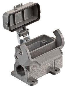 Harting 10A Oppervlakte Bevestiging Behuizing 2xM20 -, Verzenden