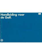 1978 VOLKSWAGEN GOLF INSTRUCTIEBOEKJE NEDERLANDS, Auto diversen, Handleidingen en Instructieboekjes