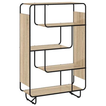 vidaXL Highboard Sonoma Eiken 93.5 x 37.5 x 144 cm Bewerkt, Verzenden, Nieuw