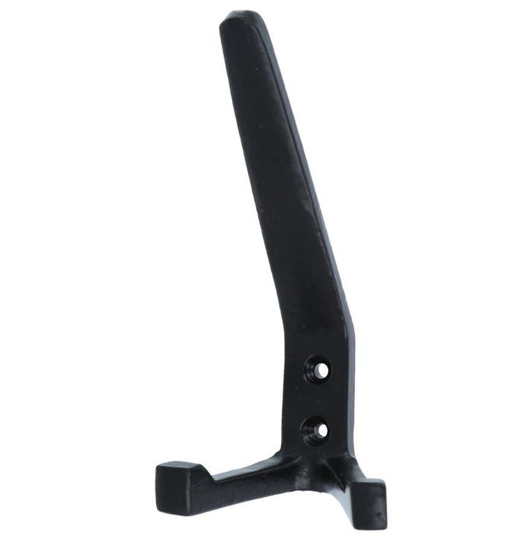Hoed en Jashaak 126 mm IJzer zwart, Maison & Meubles, Accessoires pour la Maison | Portemanteaux