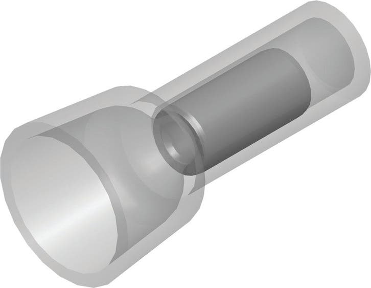 Connecteur De Fin De Fil En Cuivre Isolé 0.5-1.5mm² -, Bricolage & Construction, Électricité & Câbles, Envoi