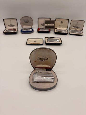 Ronson - Zakaansteker - Messing - (8), Collections
