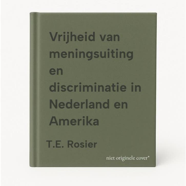 Vrijheid van meningsuiting en discriminatie in Nederland en, Livres, Science, Envoi