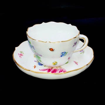 Meissen - First Choice - Exquisite Tea Cup & Saucer -