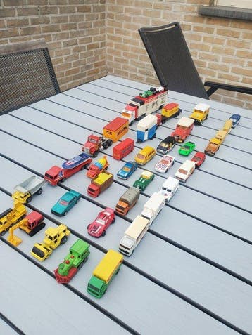 Majorette 1:64 - Voiture miniature (38) - Lot de petites