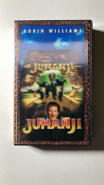 JUMANJI (1995) (3D COVER) (BLUE TAPE) (VHS)