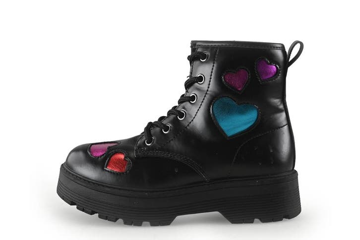 Skechers Veterboots Meisjes in maat 31 Zwart, Kinderen en Baby's, Kinderkleding | Schoenen en Sokken, Jongen of Meisje, Zo goed als nieuw