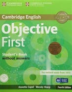 Objective First 4E Students Pack 9781107628564 Annette Capel, Verzenden, Gelezen, Annette Capel