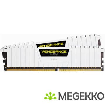 Corsair DDR4 Vengeance LPX 2x16GB 3200 White, Computers en Software, Verzenden, Nieuw